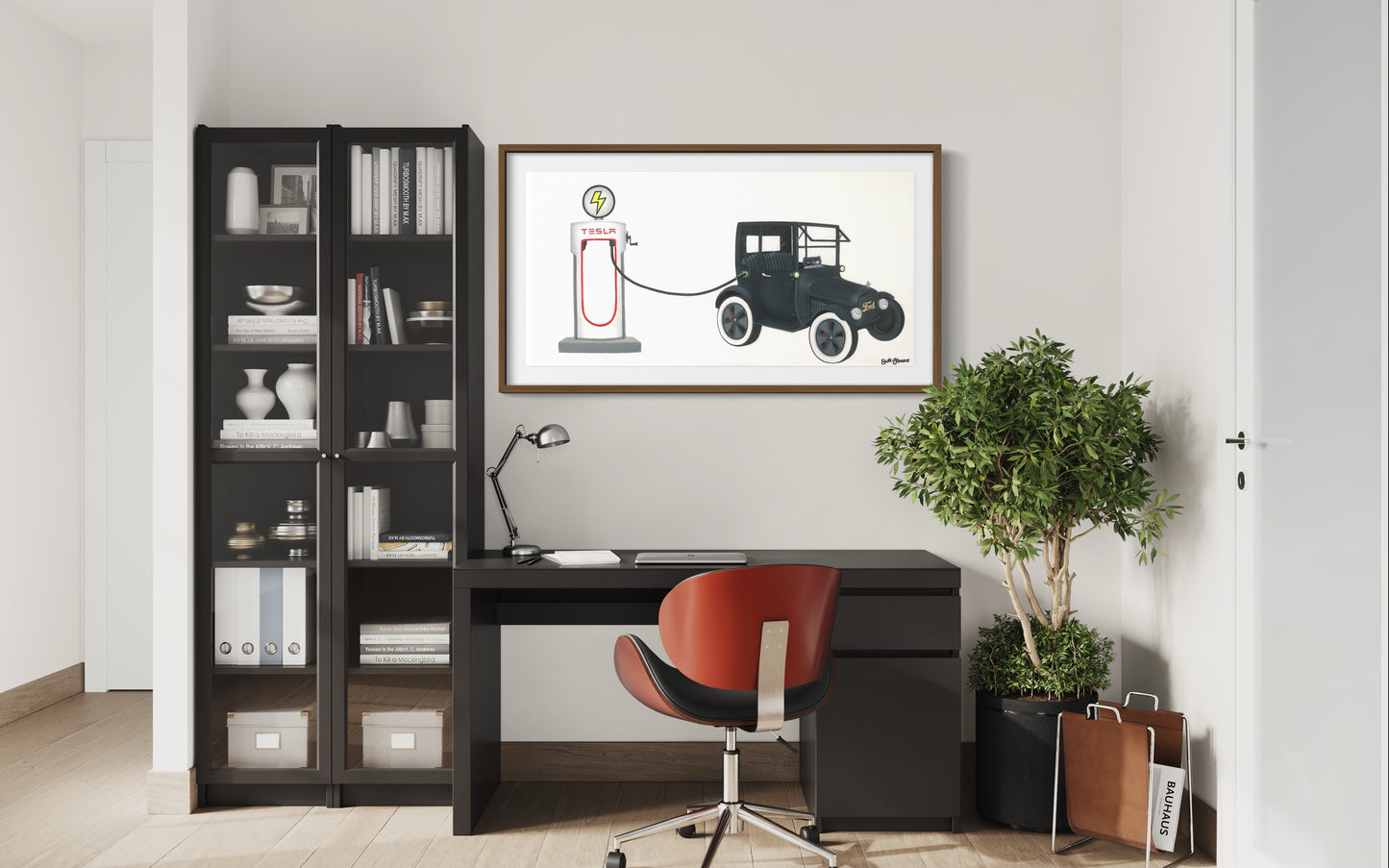 Model T3 Limited Edition Giclee Art Print